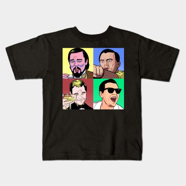 the king of memes Kids T-Shirt by MarianoSan